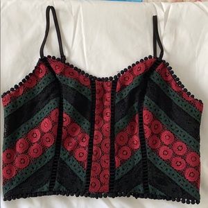 Lace Crop Top